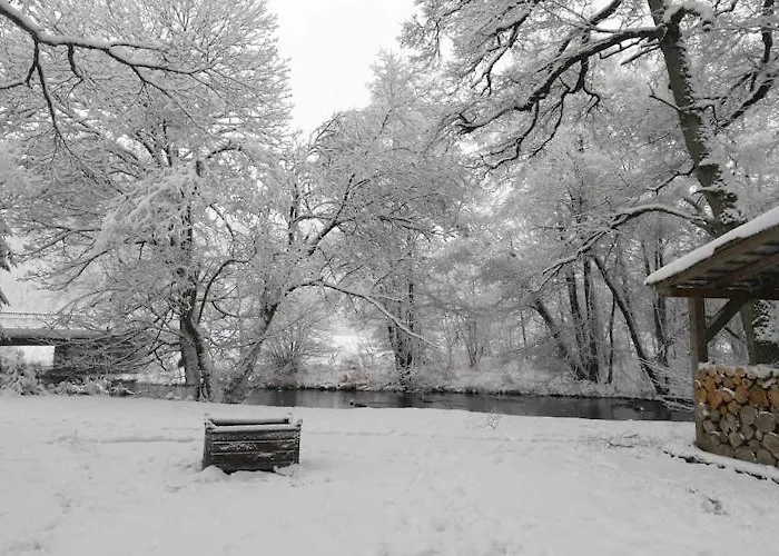 Ferienwohnung, Ruebeland アパート *